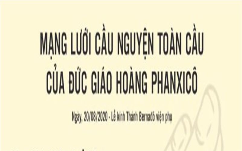  20-08 Mạng lưới cầu nguyện toàn cầu