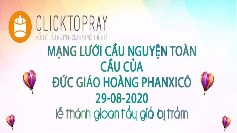  29-08 Mạng lưới cầu nguyện toàn cầu