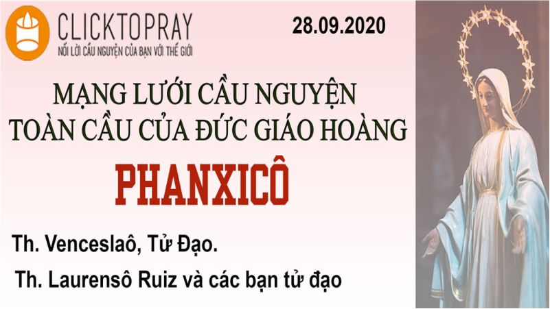  28-09 Mạng lưới cầu nguyện toàn cầu