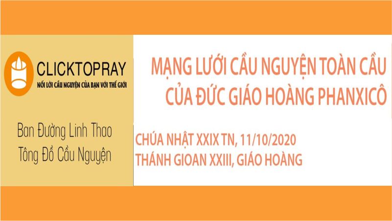  11-10 Mạng lưới cầu nguyện toàn cầu