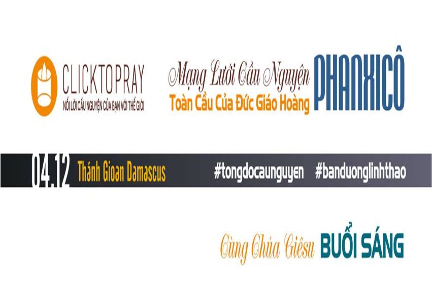  04-12 Mạng lưới cầu nguyện toàn cầu