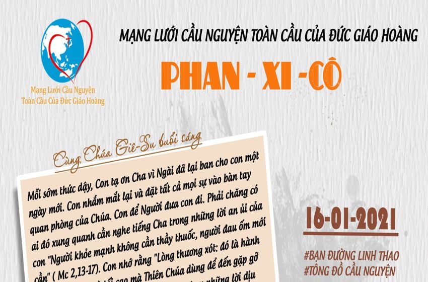  16-01 Mạng lưới cầu nguyện toàn cầu