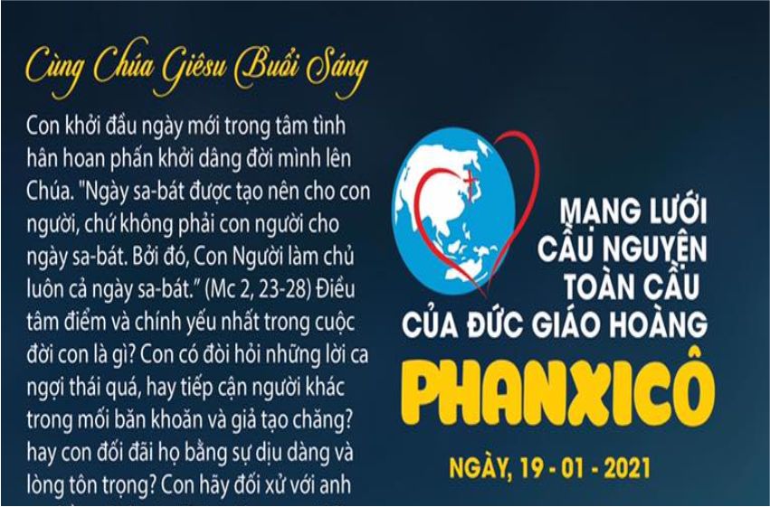  19-01 Mạng lưới cầu nguyện toàn cầu