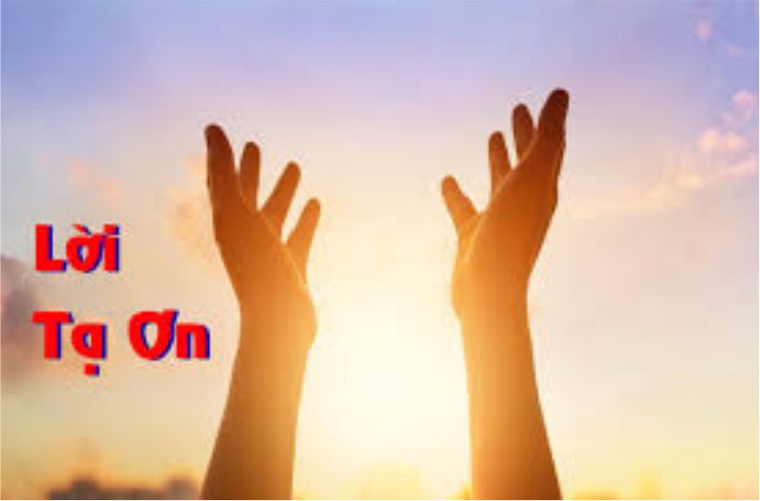  Tạ ơn là một tâm tình