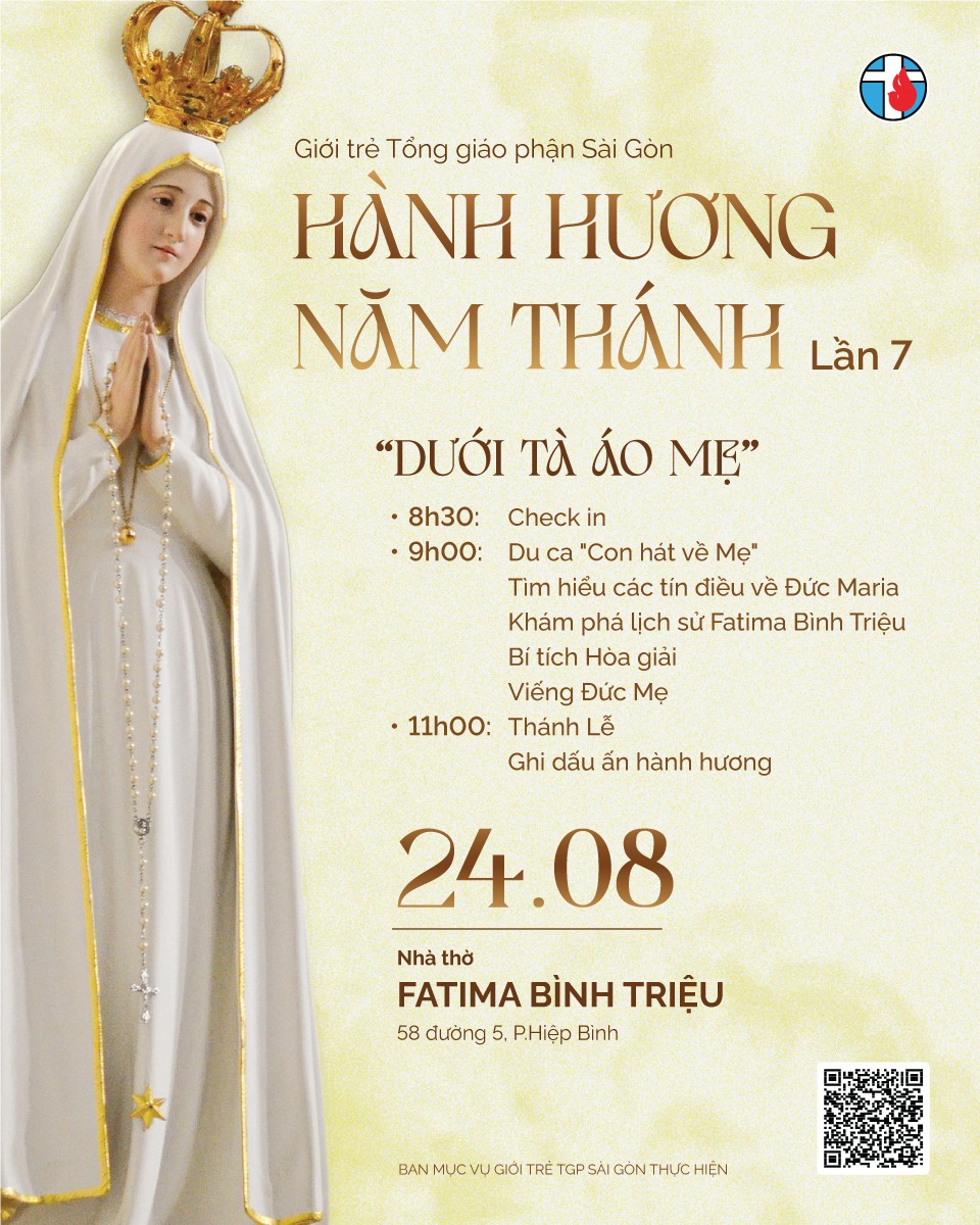 Giới trẻ TGP Sài Gòn hành hương năm thánh