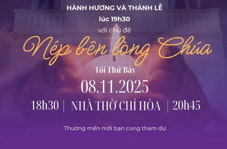 Giới trẻ Sài Gòn hành hương Năm Thánh lần 10 – Chủ đề: “Nép bên lòng Chúa”